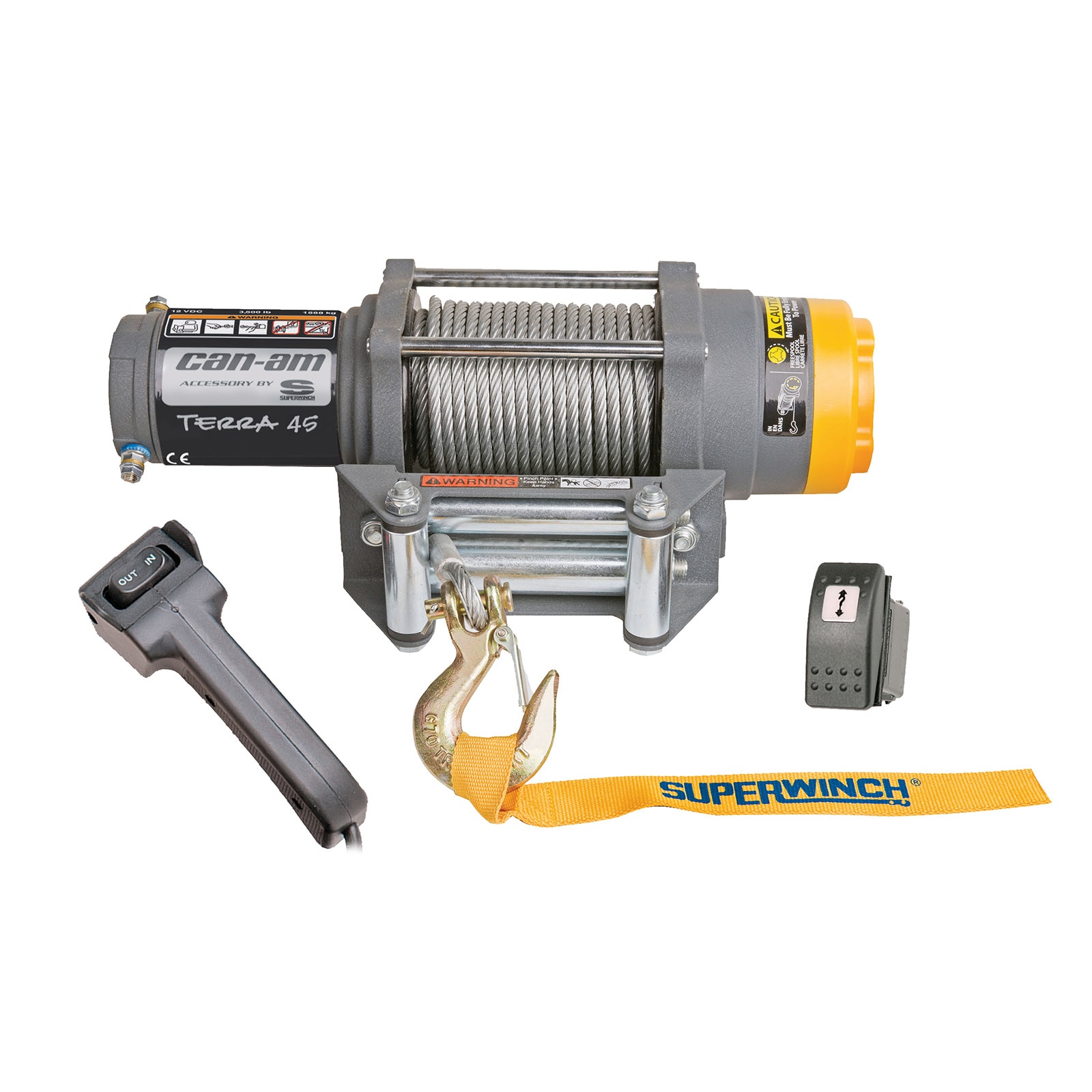 Can-am  Bombardier Troliu Can-Am Terra 45 de SuperWinch